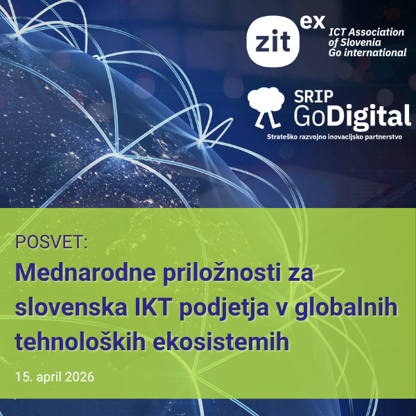 Uspešno izveden posvet o mednarodnih priložnostih za slovenska IKT podjetja 